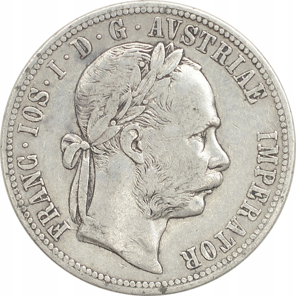 13.AUSTRIA, FRANC.JÓZEF, 1 FLOREN 1878