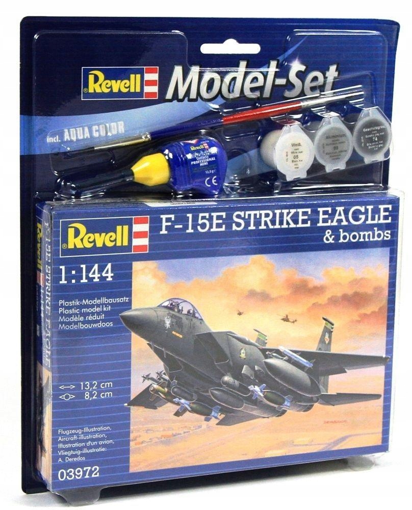Model-Set. F-15E Strike Eagle & Bombs ____________