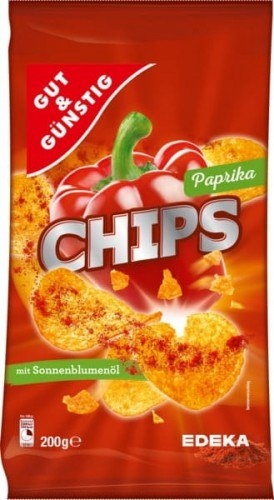 G&G Chipsy Paprykowe 200g Edeka