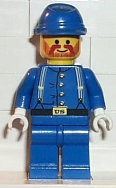 Lego Western ww005 Żołnierz kawalerii FIGURKA U
