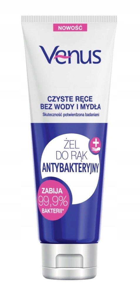 Venus 100ml tubka Żel do rąk antybakteryjny w tubc