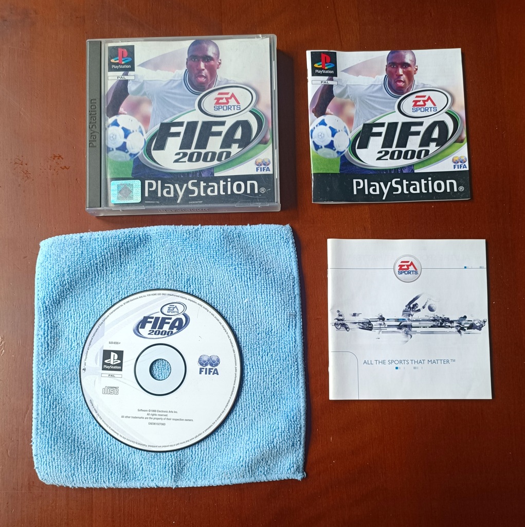 FIFA 2000 PSX PS1 PLAYSTATION KOMPLETNA