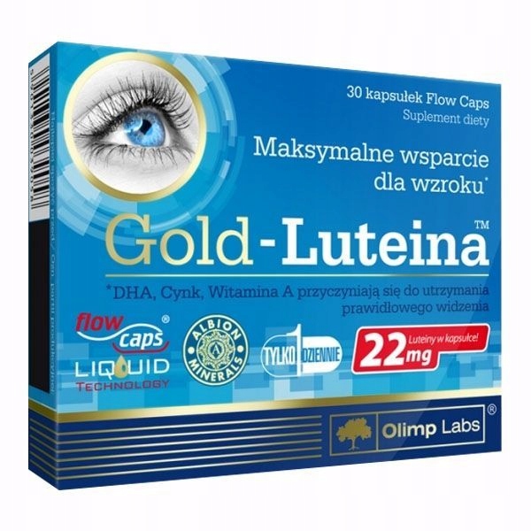 Olimp Gold Luteina 30 kaps. CYNK DHA zeaksantyna