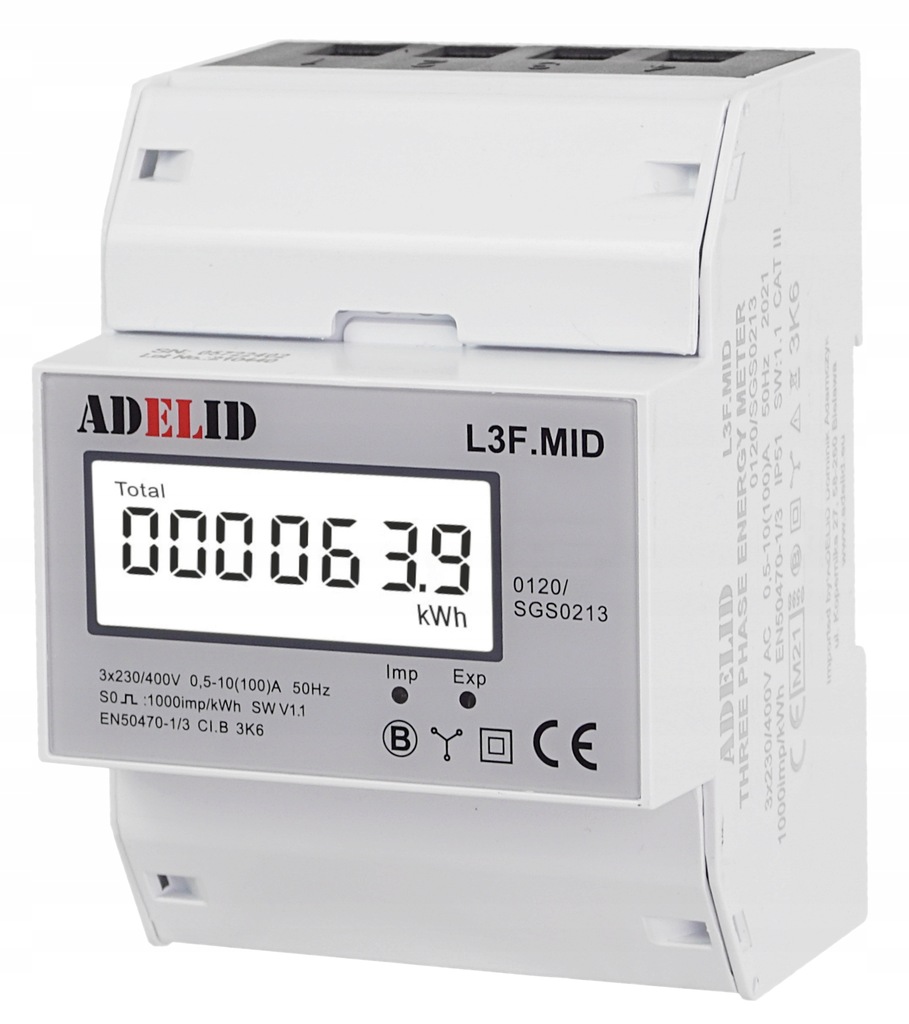 Купить ТРЕХФАЗНЫЙ СЧЕТЧИК, 3-ФАЗНЫЙ СЧЕТЧИК ЭНЕРГИИ ТОКА: отзывы, фото ...