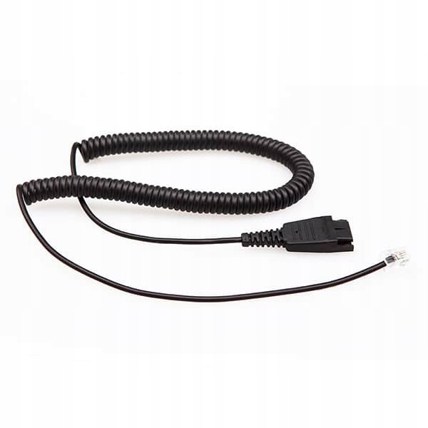 Kabel VBeT QD-RJ09 Plug(01) telefony: Avaya, Polyc