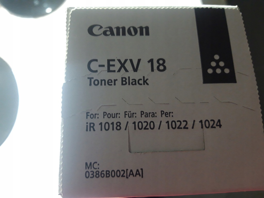 Toner Canon C-EXV18 8400 stron czarny