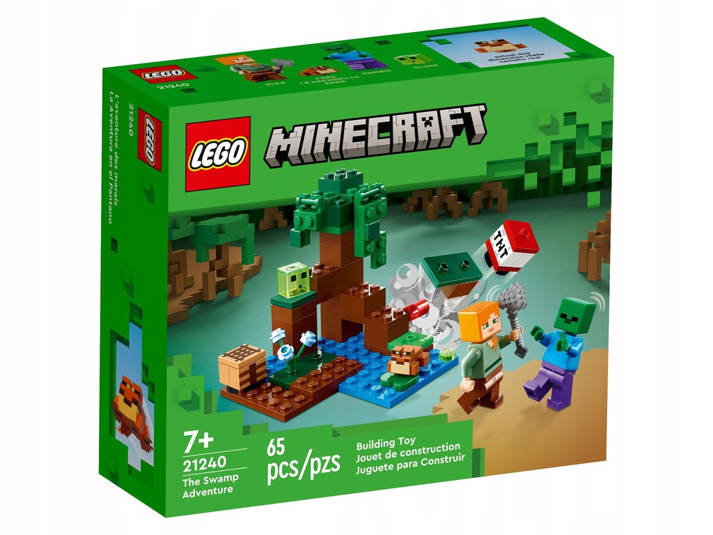 LEGO Minecraft 21240 Przygoda na mokradłach święta prezent gwiazdka