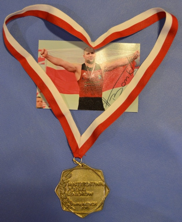 Złoty medal Bartłomieja BONKA