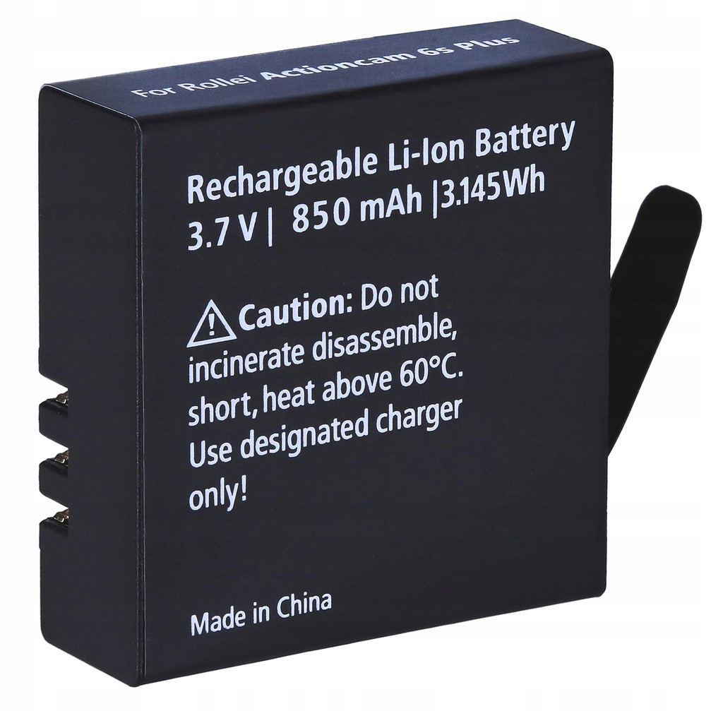 UNIWERSALNA BATERIA AKUMULATOR KAMER SPORT 850 mAh
