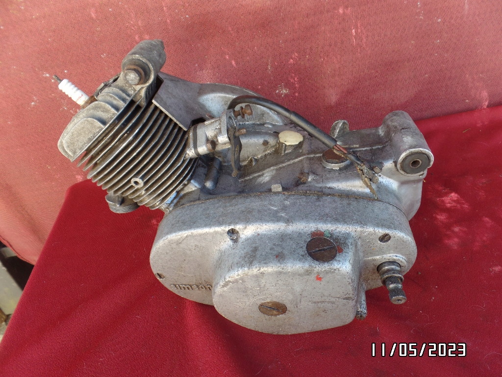 silnik simson DUO schwalbe z jednego kawałka ładn