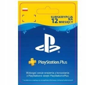 Sony PlayStation Plus PSN 12 m-cy 365 dni kod
