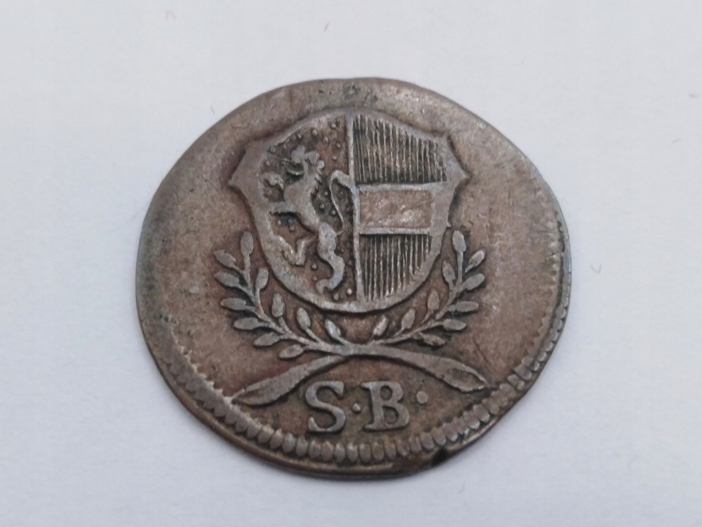 Moneta 1 pfennig 1795 Salzburg Austria