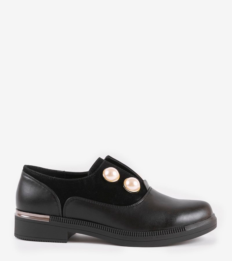Купить Черные женские туфли, жемчужные сапоги, туфли 5987 38: отзывы, фото, характеристики в интерне-магазине Aredi.ru