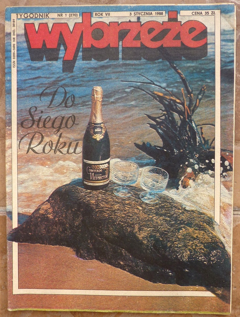 WYBRZEŻE tygodnik nr 1/1988 - MAŁGORZATA KURMIN