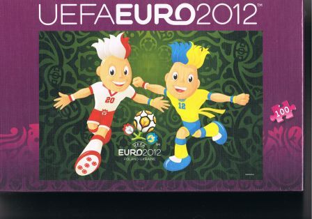 PUZZLE 100 sztuk UEFA EURO 2012 CHARYTATYWNA