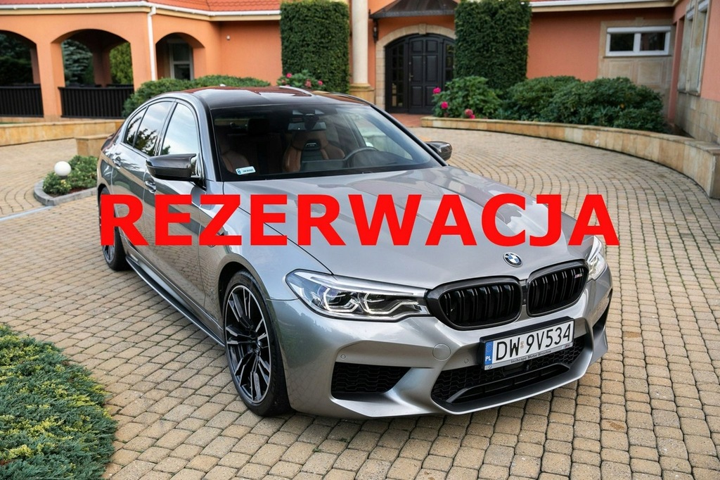 BMW M5. Salon PL. Gwarancja do 08.2022. BOWERS.