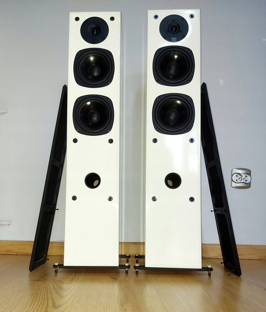 Kolumny Dali Royal Tower . Fortepianowa Biel 12029410501 oficjalne archiwum Allegro