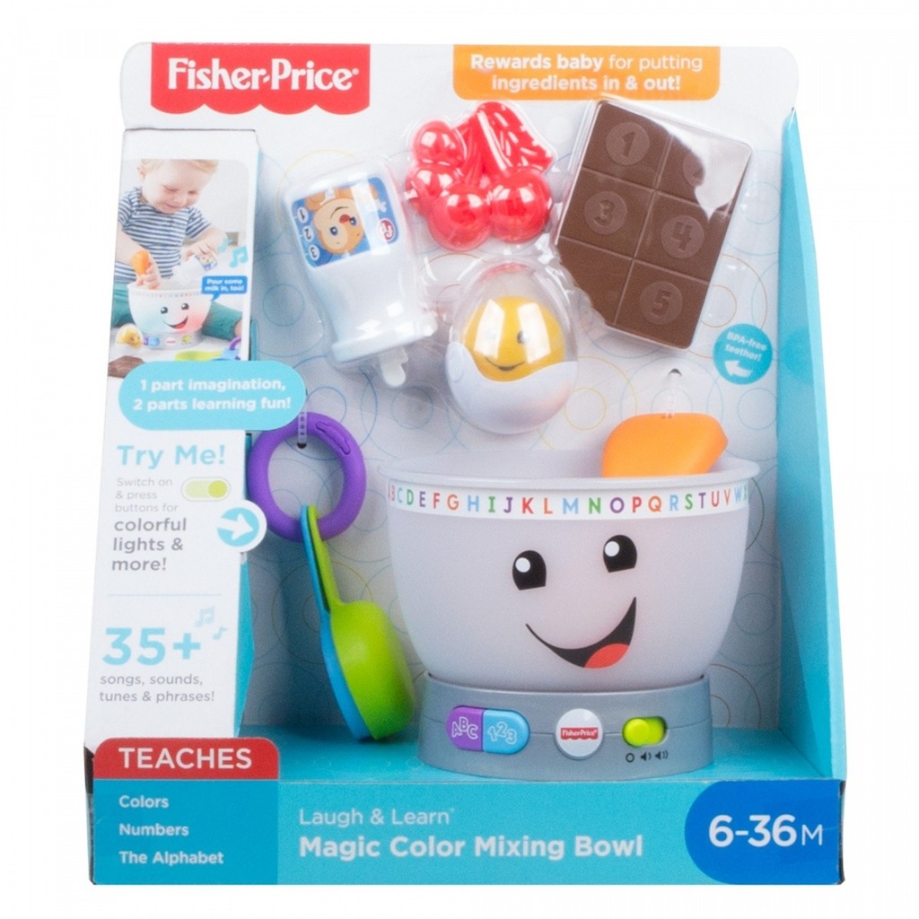 FISHER PRICE Edukacyjny Mikser Malucha