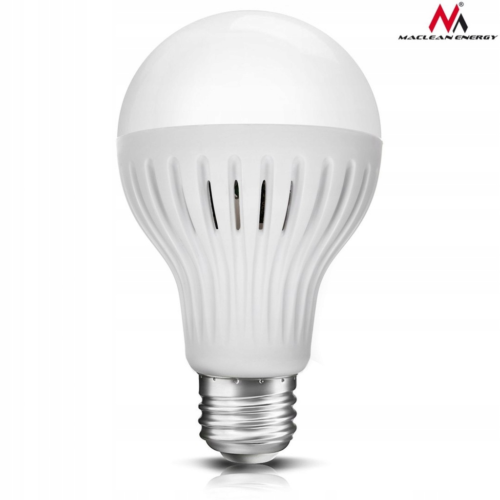 Żarówka LED E27 12W 230V Maclean Energy MCE176 CW