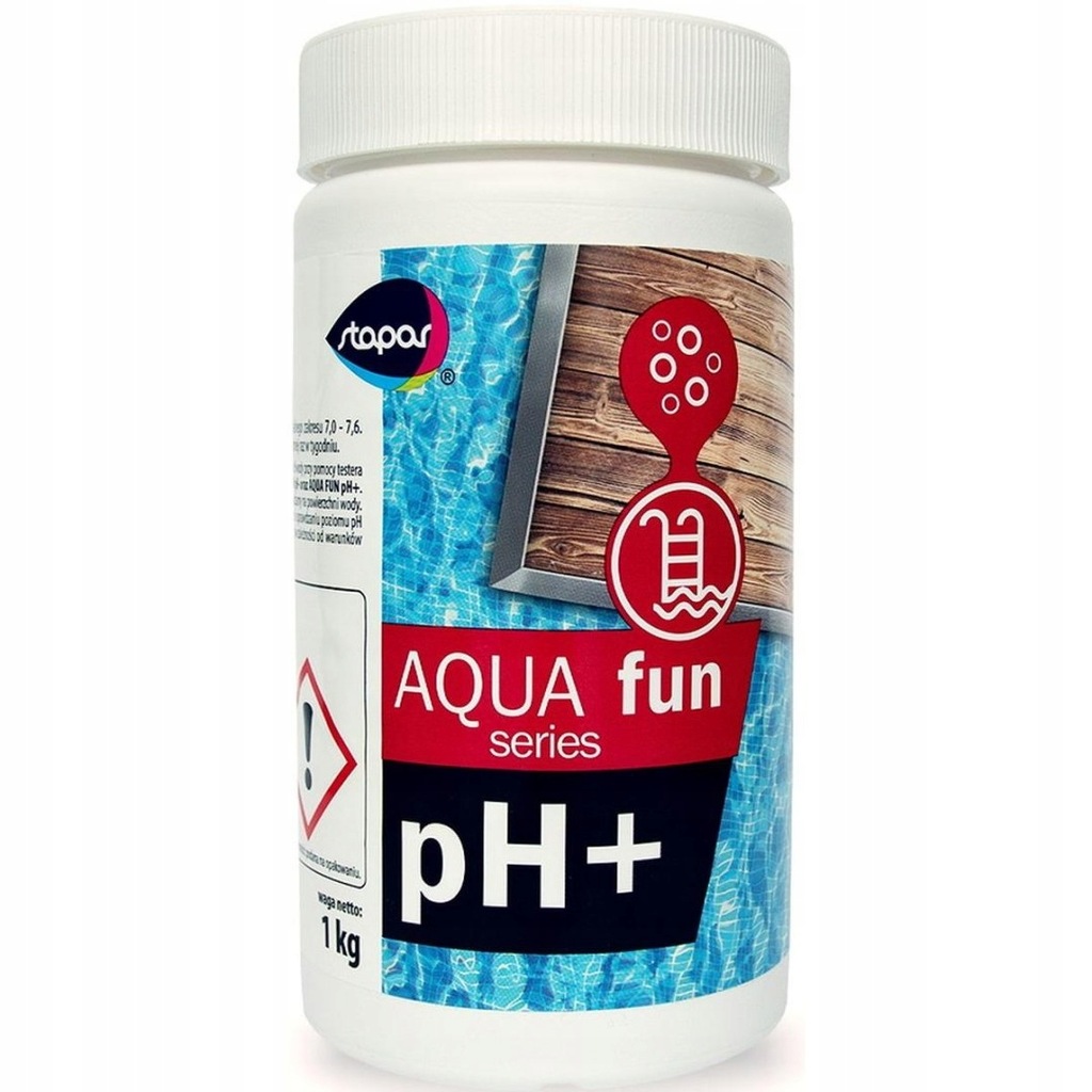 ŚRODEK PODNOSZĄCY PH WODY 1KG AQUA FUN SERIES