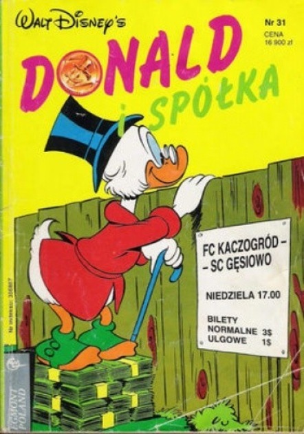 DONALD I SPÓŁKA - WALT DISNEY NR 31 WALT DISNEY