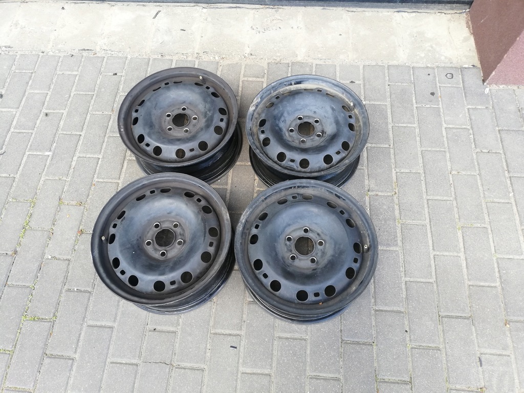 Felga stalowa 15" 5x100 ET38 fabia rapid polo