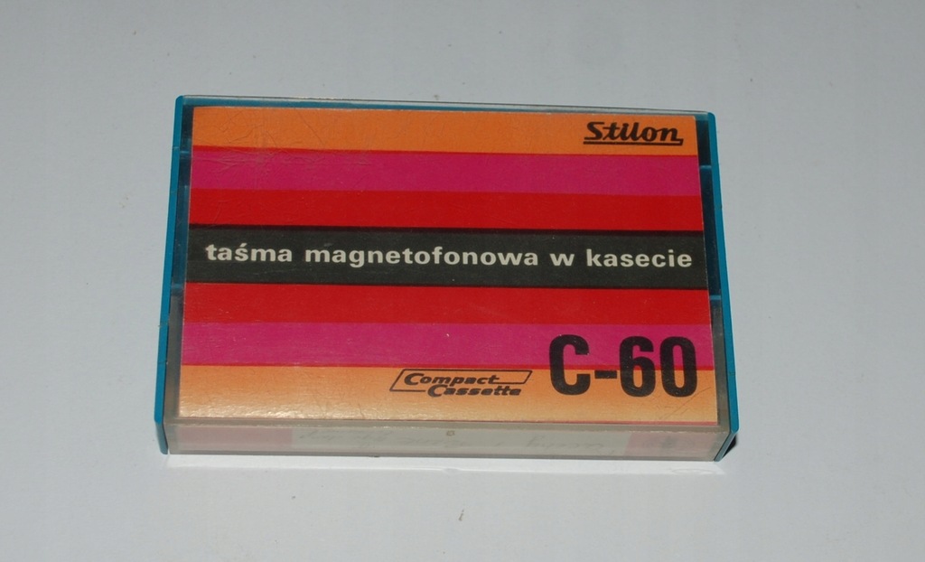 Kaseta audio Stilon C-60 compact cassette PRL