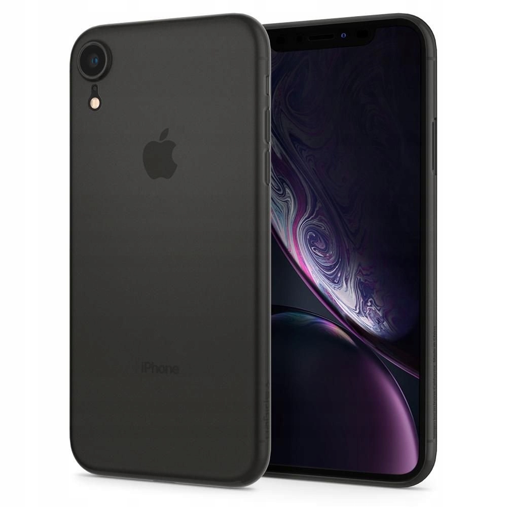 Etui Spigen Airskin do Iphone Xr Black pokrowiec