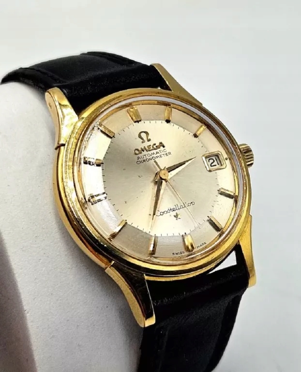 ZŁOTY ZEGAREK OMEGA CONSTELLATION AUTOMATIC PR 750