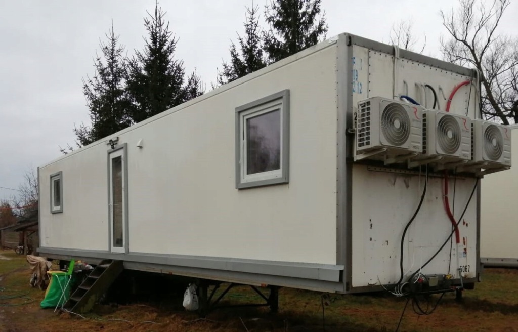 DOM mobilny całoroczny przyczepa, 35 m2