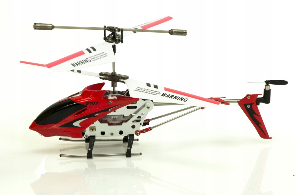 Helikopter RC SYMA S107G czerwony