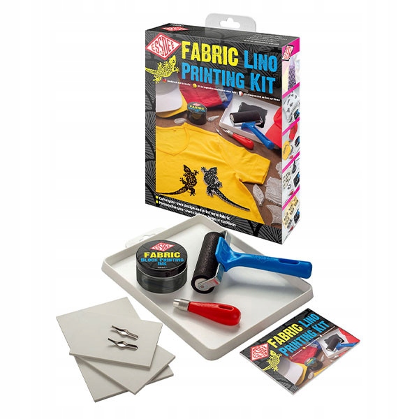 Zestaw do linorytu Fabric Lino Printing Kit - Essdee