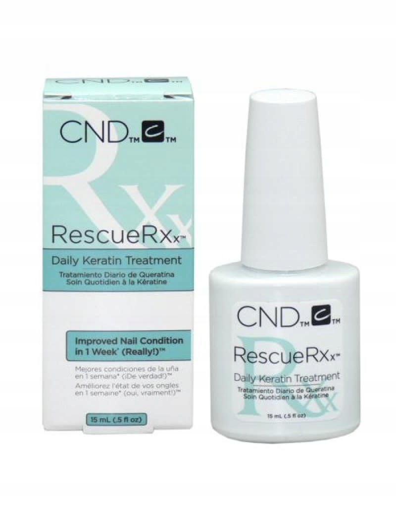 CND RescueRxx Daily Keratin Treatment Odżywka 15ml