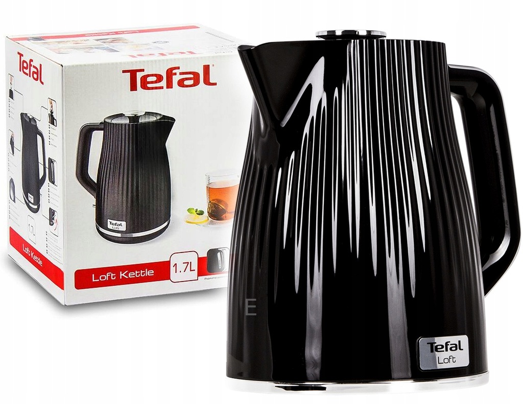 Czajnik Tefal LOFT KO250830 KETTLE bezprzewodowy - 9185220043 ...