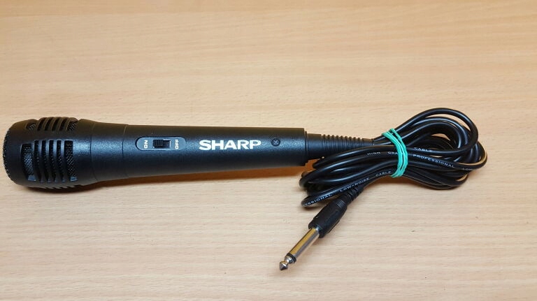 MIKROFON SHARP DO GŁOŚNIKA