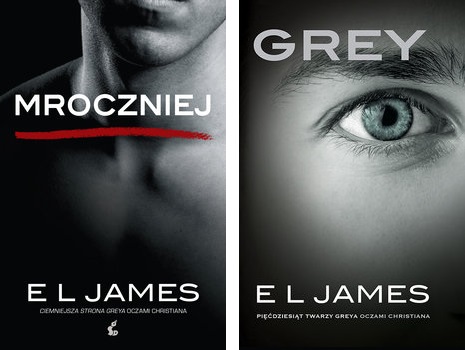 Grey Piecdziesiat Twarzy Mroczniej E L James 7176878277 Oficjalne Archiwum Allegro