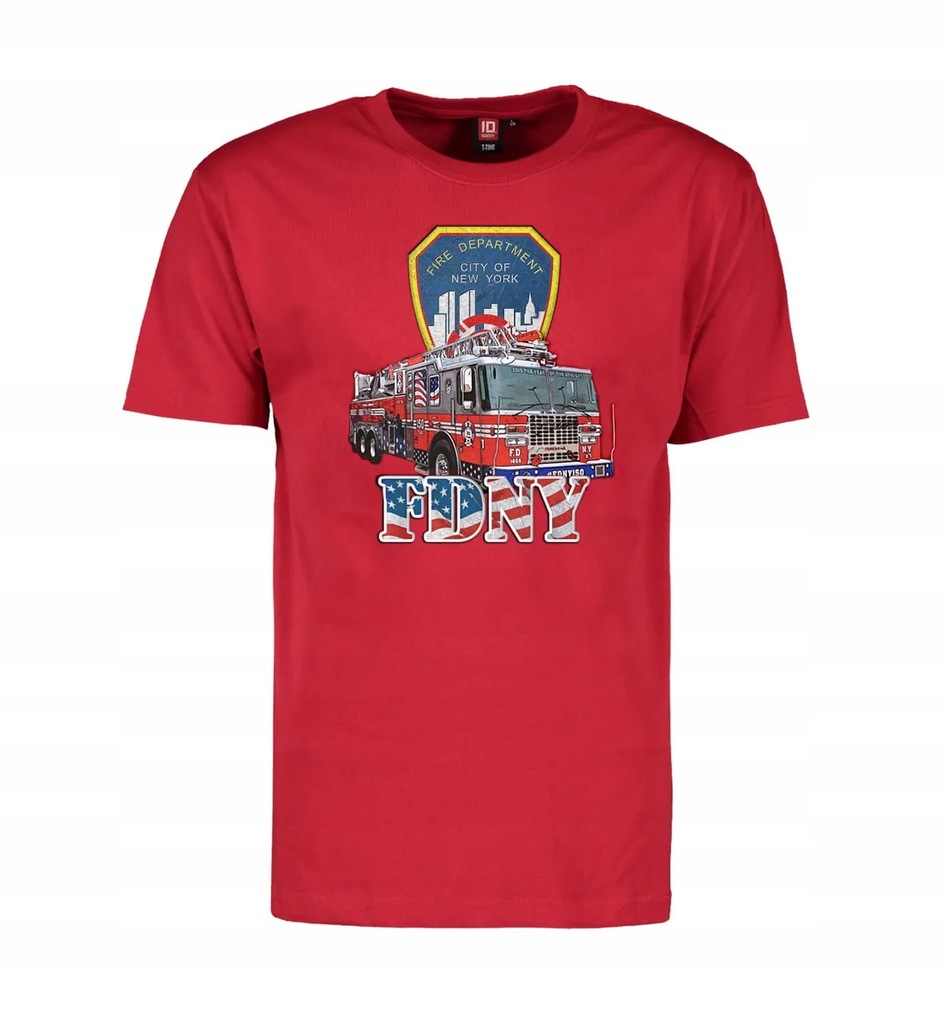 Koszulka strażacka T-Shirt Straż Pożarna NY FDNY 3 r.S