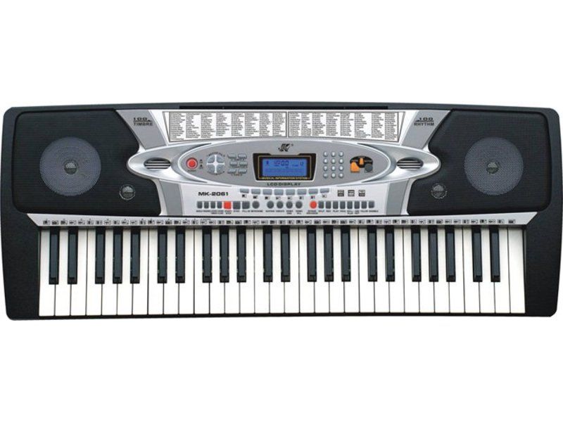 Keyboard MK-2061 - organy, zasilacz, mikrofon prze