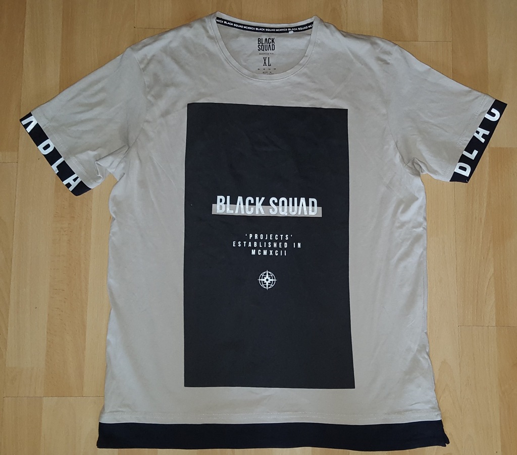 Black Squad Koszulka T Shirt Nowy Rozmiar Xl Oficjalne Archiwum Allegro
