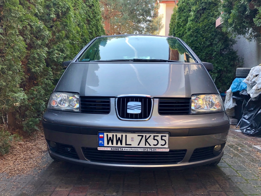 Seat Alhambra 1.9TDI 1Właściciel Krajowy Bezwypad.