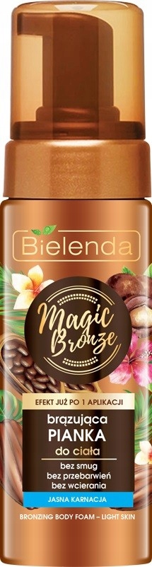 Bielenda Brązująca Pianka do ciała jasna kar 150ml