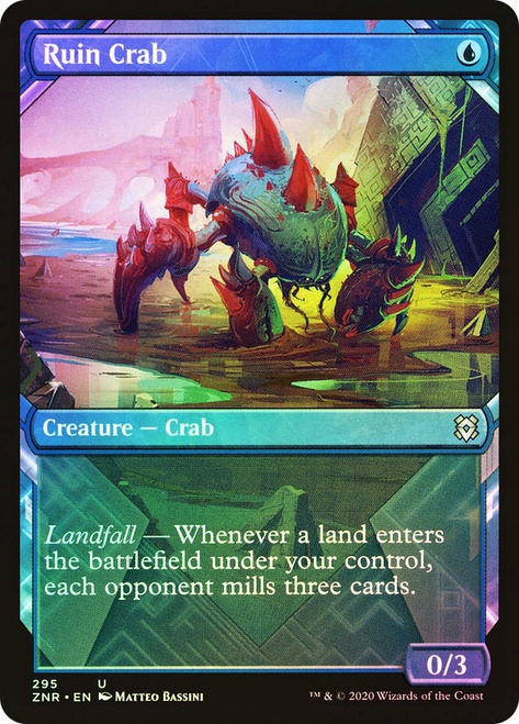 Ruin Crab (Showcase) FOIL - Magic