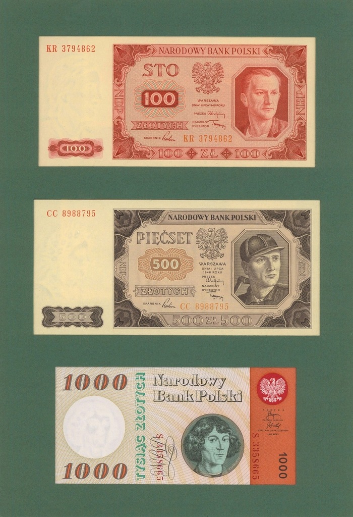 Купить Банкноты выпуска 1948-65 годов в папке НБП (6 штук) UNC: отзывы, фото, характеристики в интерне-магазине Aredi.ru