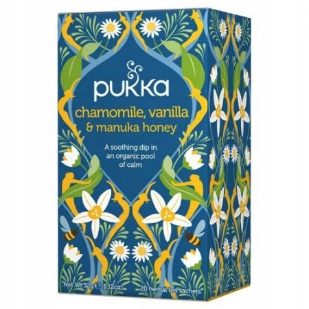 Pukka Chamomile vanilla manuka honey bio 20szt.