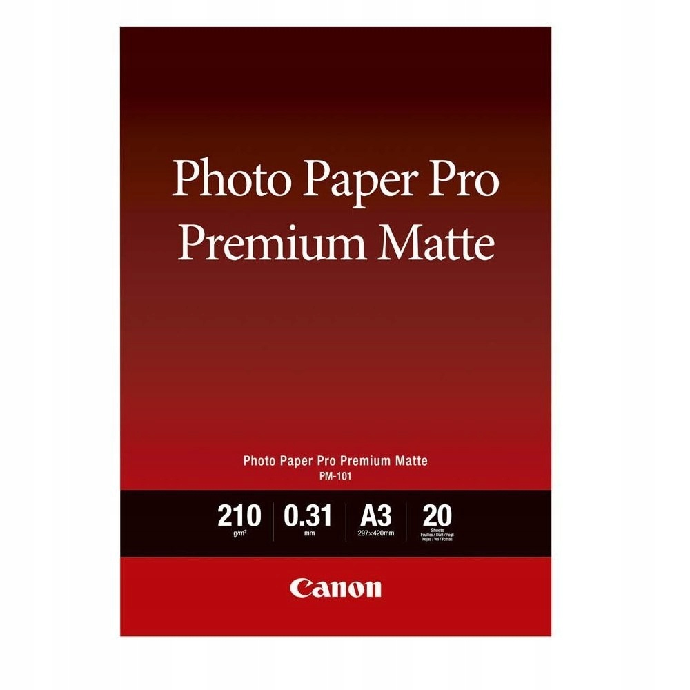 CANON Papier PM-101 A4 mat 20s 210g 8657B005