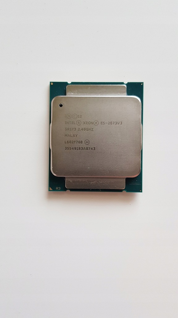 Procesor Intel Xeon E5-2673v3 12 x 2,4 GHz - 12455076226 - oficjalne ...