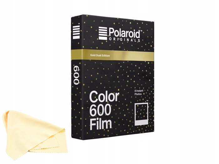 Polaroid Color 600 Wkład Ładunek Aparatu Gold Dust