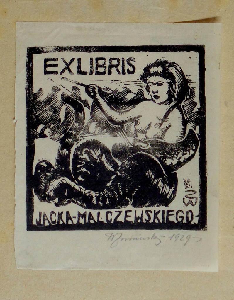 „EXLIBRIS JACKA MALCZEWSKIEGO”