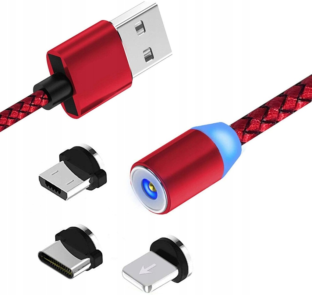 Купить МАГНИТНЫЙ КАБЕЛЬ ЗАРЯДНОЕ УСТРОЙСТВО ДЛЯ IPHONE 3 В 1 MICRO USB C: отзывы, фото, характеристики в интерне-магазине Aredi.ru