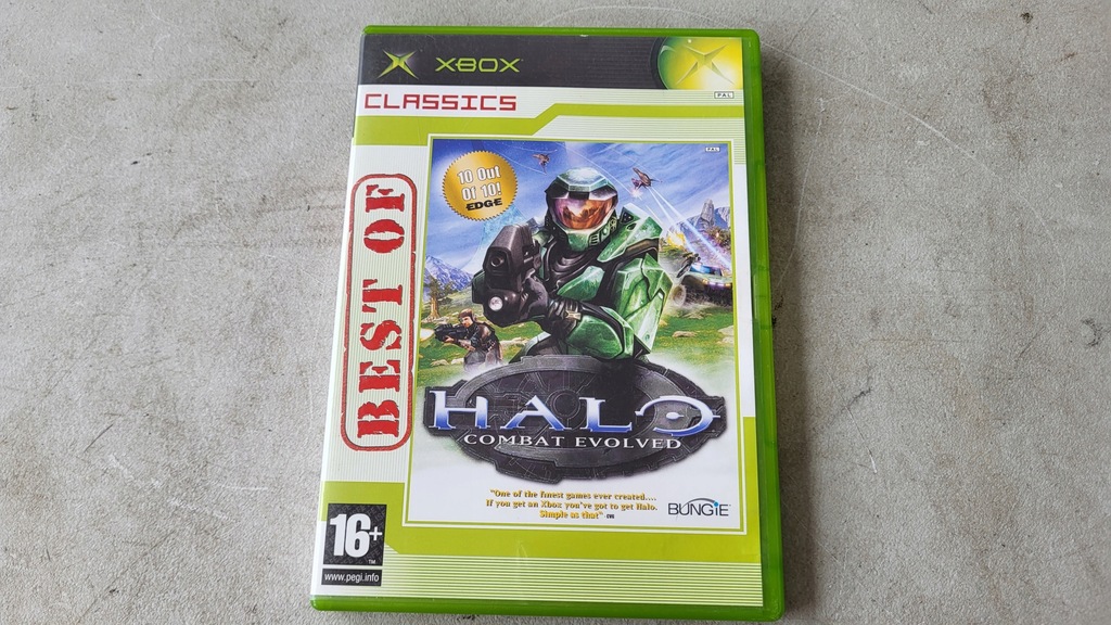 GRA XBOX CLASSICS HALO COMBAT EVOLVED PUDEŁKO GWR